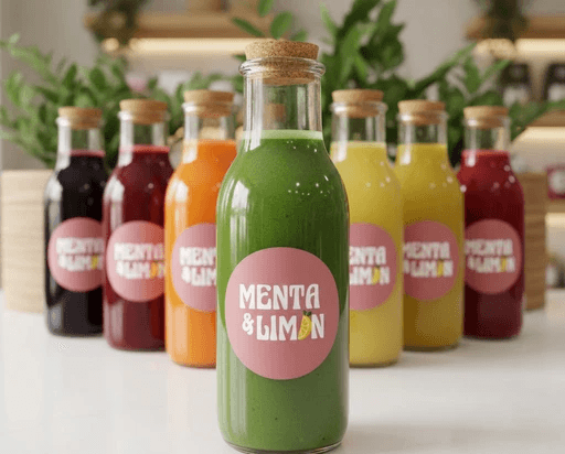 Identidad de marca de Menta y Limón diseñada por Zorv Studio