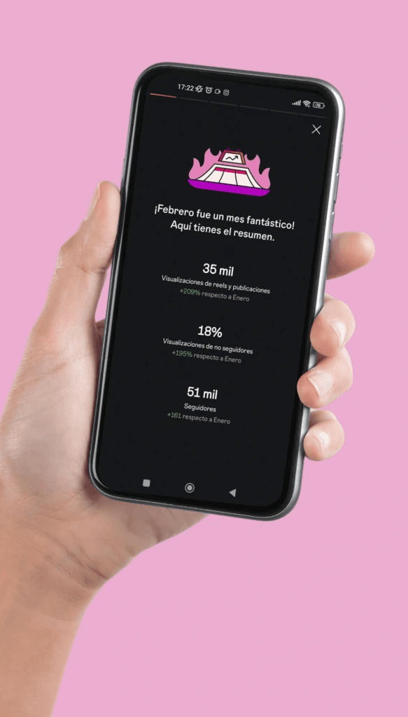 Gestión de redes sociales realizada por Zorv Studio